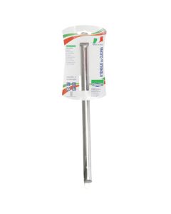 Delta kitchen utensil holder, stainless steel, silver color, 33.5 cm