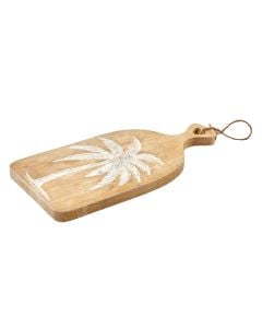 Cutting board, mango wood, natural, 39.5x20.5 cm