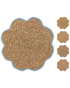 Shtroje tavoline, druri, kafe e errët, Dia. 37 cm