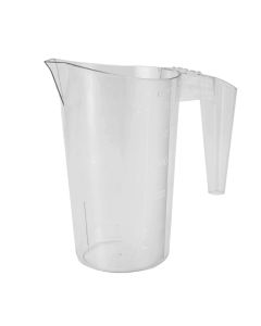 Enë matëse, plastike, transparente, 500 ml / Dia. 8.5  H 14.5 cm