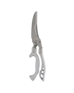 Kitchen scissors, stainless steel, silver color, 24x5 cm