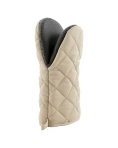 Pinch kitchen gloves Cuistot, cotton, beige, 24.5x14.5 cm