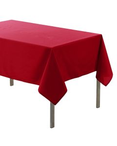Tablecloth Essentiel, polyester, red, 140x200 cm