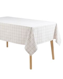 Tablecloth Axel, cotton/polyester, natural, 140x240 cm