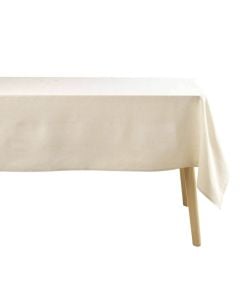 Tablecloth Serafine, polycotton, natural, 140x240 cm