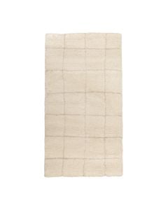 Rrugic&euml; Ideal Shaggy, polipropilen dhe poliest&euml;r, krem, 80x150 cm