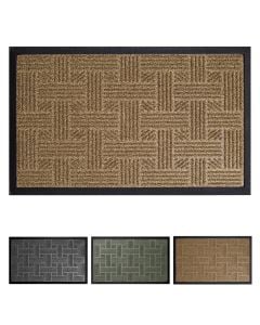 Strong doormat, 75% rubber/25% polypropylene, assorted colors, 40x60 cm