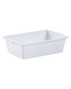 Professional fridge basin, plastic, white, 6 L / 34x24x10 cm