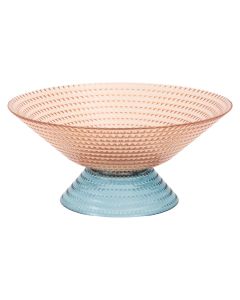 Homy fruit Basket, glass, multicolored, Dia. 30 x H 14 cm
