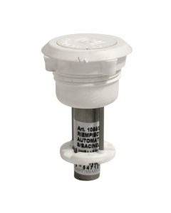 Automatic bottle filler with valve dispenser for tomato sauce, plastic/stainless steel, white/grey, Dia. 5.4 x 11.8 cm