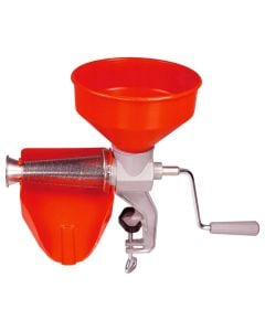 Reber Nr. 3 manual tomato press, cast iron/plastic, white/grey, 44x38x24 cm