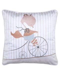 Chabichou pillow for children, 100% polyester, multicolored, 40x40 cm