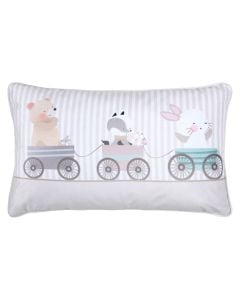 Chabichou pillow for children, 100% polyester, multicolored, 30x50 cm