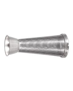 Filter for Reber No. 3 tomato press, stainless steel, silver color, Dia. 5.5 x 20 cm