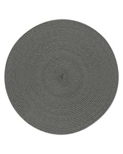 Shtroje tavoline Zebulon, polipropilen, antrazit, Dia. 35 cm