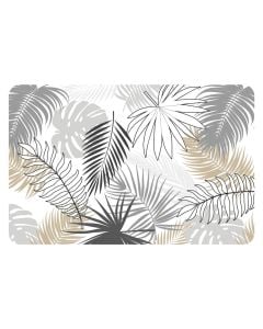 Shtroje tavoline Virginia, PVC, transparente, 28.5x43.5 cm