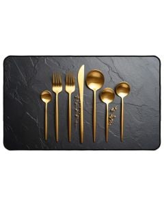 Rrugicë kuzhine Cuisinor, poliestër, gri e errët, 45x75 cm