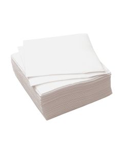 White table napkins (Pck 100), paper, white, 30x30 cm