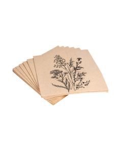 Nature table napkins (Pck 20), paper, beige, 33x33 cm