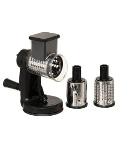 Silver Pro black 3-blade crank rasp, ABS, black, 23.8x13x23.4 cm