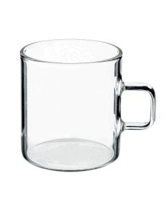 Mia Espresso cup, borosilicate glass, transparent, 10 cl / Dia. 5.5 x H 7.7 cm