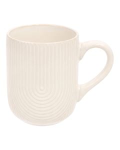 Lya mug, ceramic, white, 30 cl / 11x7.8x10 cm