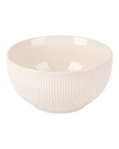 Lya bowl, ceramic, white, 60 cl / Dia. 14.5 x H 7.6 cm