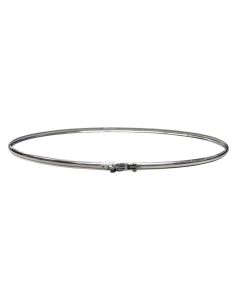 Fashetë për cisternë vaji 200 L, inoks, ngjyrë argjendi, Dia. 60 cm