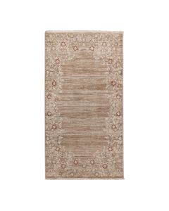 Rug Flow, 100% polypropylene and polyester, beige, 80x150 cm
