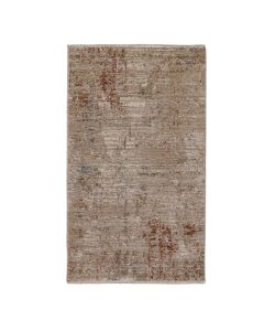 Rug Flow, 100% polypropylene and polyester, beige, 80x150 cm