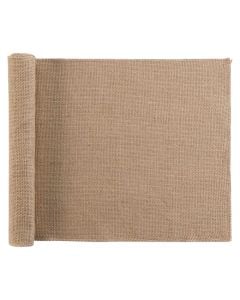 Mbulesë tavoline Leny, jute, bezhë, 35x140 cm
