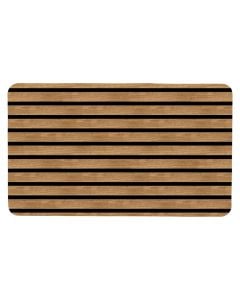 Rrugicë kuzhine Lattae, 100% PVC, kafe druri, 45x75 cm