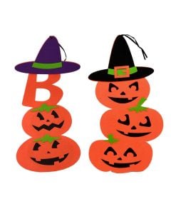 Halloween decorations, 35x17 cm, orange