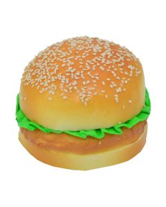 Hamburger me susam artificiale, sfungjerte, 10x8 cm