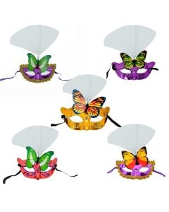 Maske Halloweeni, 17 cm, plastik, mik