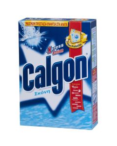 Powder detergent, "Calgon", anticalcar for washing machine, 950 gr, blue
