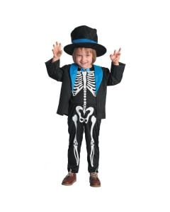Kostum Halloween për meshkuj, "Skeleton suit', 92-104 cm