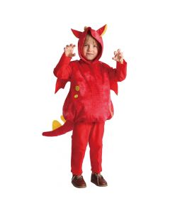 Veshje Halloween për meshkuj, "Dragon", 92-104 cm, kuqe