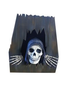 Arkivol I animuar, halloweeni, plastic, 37x19x43 cm, kafe