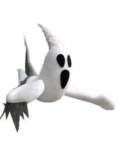Ghost crasher, foam, 50x13x35 cm, white
