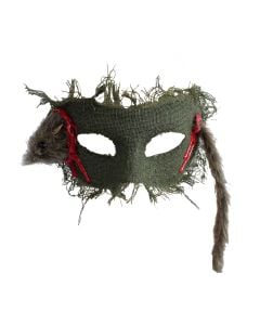 Maskë në formë miu, jeshile e errët