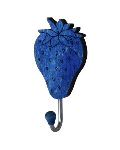 Wood hook 'Fruit', Size: 3.5x8.5 cm, Color: Assorted, Material: Wood