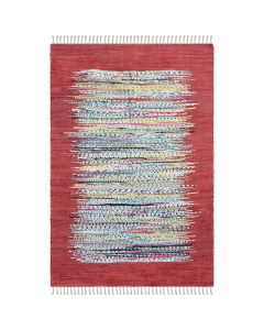Cotton Alley, Size: 120x180cm, Color: Red Material: Cotton