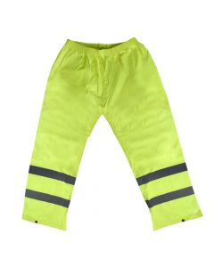 Pantallona Shiu, PVC/poliester, e verdhë, XL
