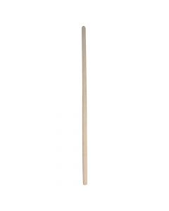 Handle for shovel, natural wood, 120 cm