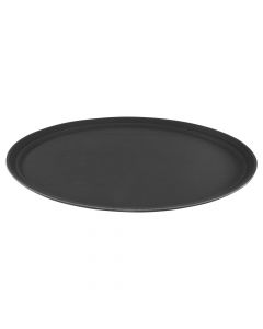 Tabaka ovale, Permasa: 64x52cm, Ngjyra: Zeze, Materiali: Plastik+Gomine