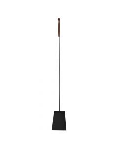 Pizza turner,"Forno", with wood handle, stainless steel, black, 170x20 cm, 1 piece