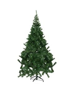 New Year Tree, Size:270cm , Density:1400branch, Metalic base, Color:Green, Material: PVC