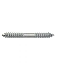 Joint screws for wooden rods, Size: 6x60mm, Color: Silver, Material: Metalic