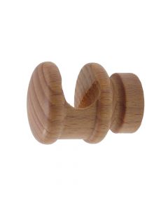 Support for wooden rod, Size: Dia.11mm, Color: Natural, Material: Wood